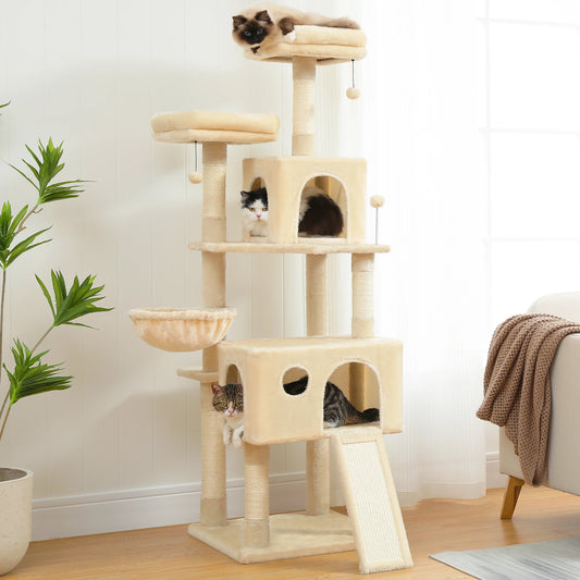 Multi-Level Cat Tree Cat Tower - SovaMarket