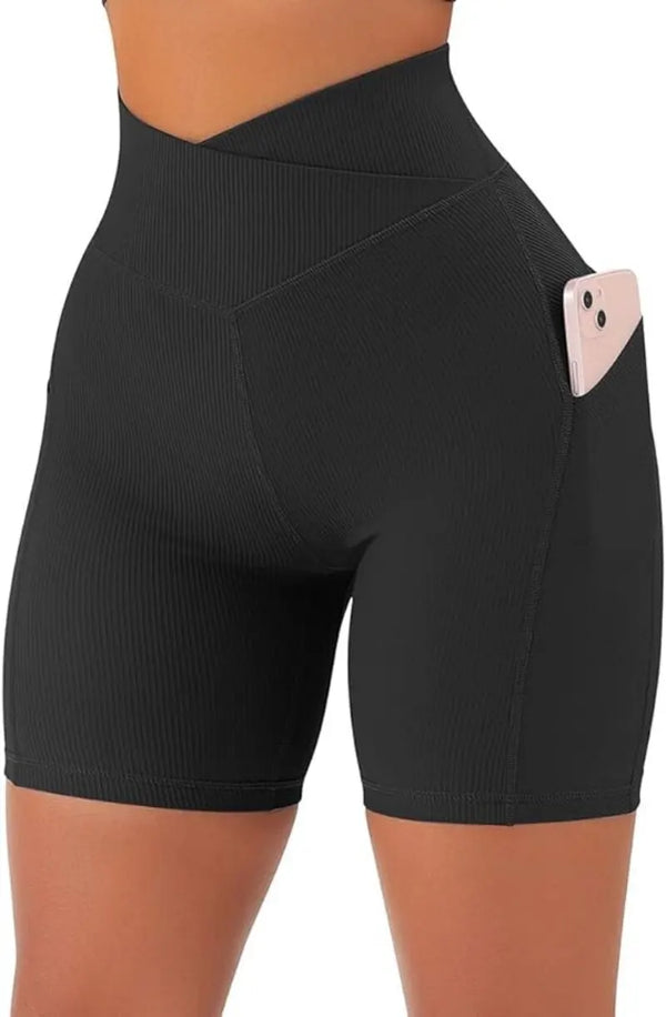 Women Cross Workout Yoga Shorts