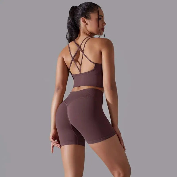 2 Piece Seamless Fitness Suit