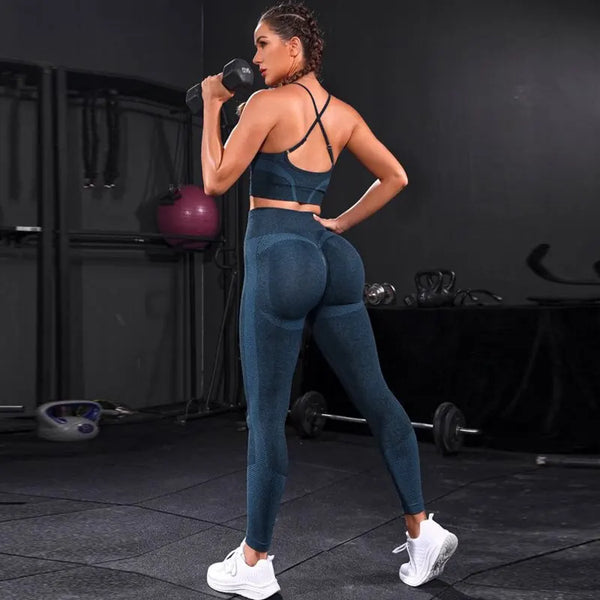 Workout Sportswear Gym High Waist Fitness Suits